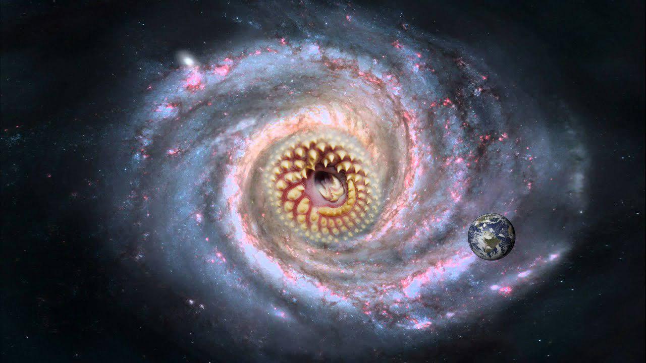 Черная дыра в центре Галактики Млечный путь