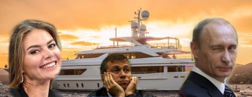 Вова, хочу яхту!: Путин подарил Кабаевой яхту Абрамовича за 2 миллиарда рублей - СМИ - «Общество»