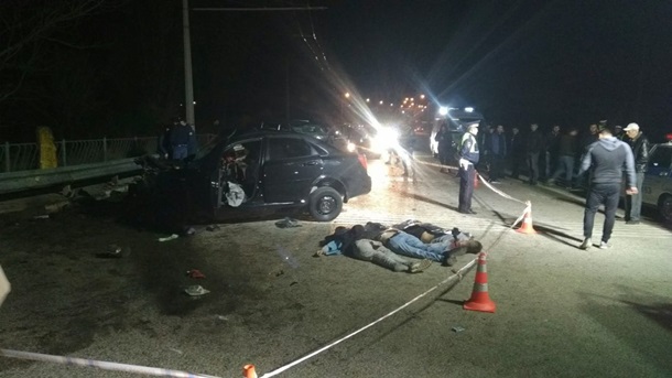 В ДТП в Крыму погибли шесть человек. [18+] - «ДНР и ЛНР»