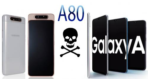 Убили линейку? Эксперты подняли на смех новый смартфон Samsung Galaxy A80 - «Интернет»