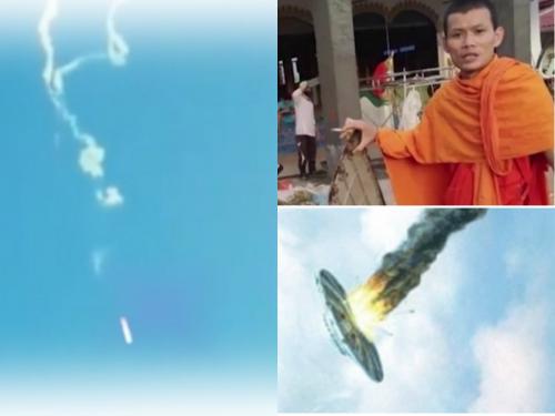 Даже буддист закурил: НЛО чуть не прибил лаосского монаха - «Новости»