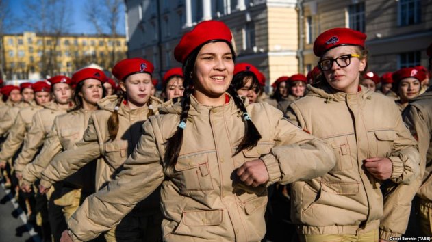 Российская «Юнармия» в Крыму или как на оккупированном полуострове готовят детей к войне - «Новости»