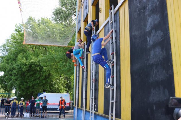 В Харькове прошли соревнования по пожарно-прикладному спорту - «Новости»
