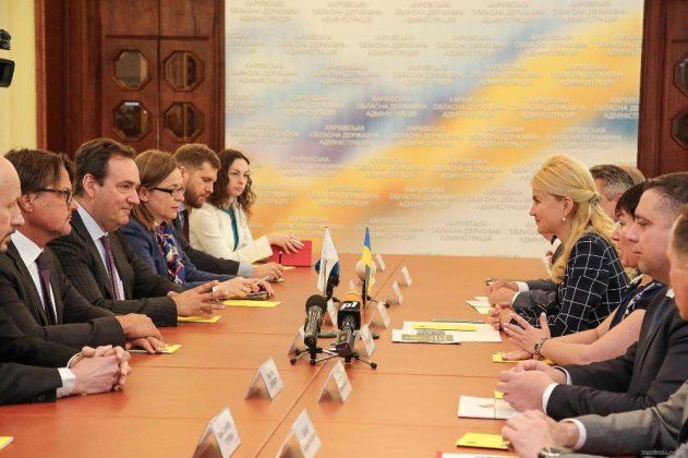 Светличная провела встречу с делегацией ЕИБ и представительства ЕС в Украине - «Новости»
