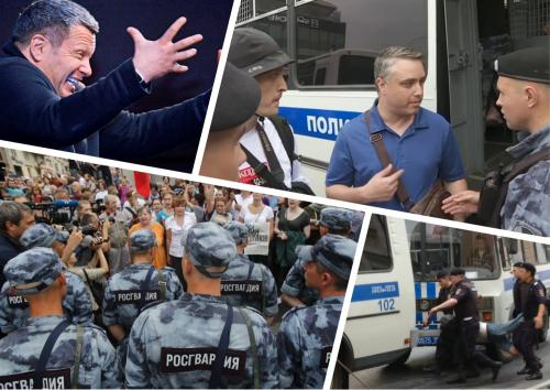 «На выход!»: Соловьёв задумался о депортации иностранцев, участвующих в запрещённых маршах - «Политика»