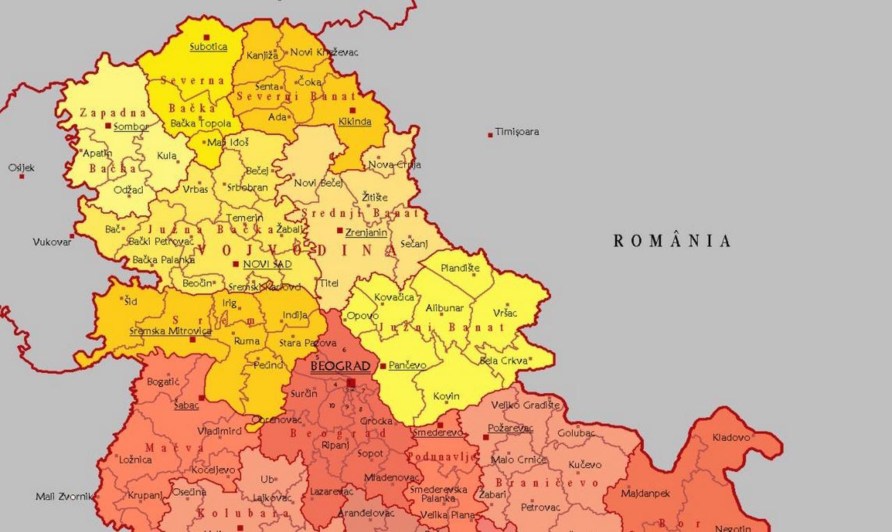 Белград язык. Автономный край Воеводина Республика Сербия. Сербская Воеводина. Воеводина Сербия на карте. Воеводина Сербия и Косово.