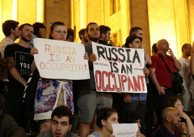 Диана Кади о протестах в Грузии: наказывать рублём - «ДНР и ЛНР»
