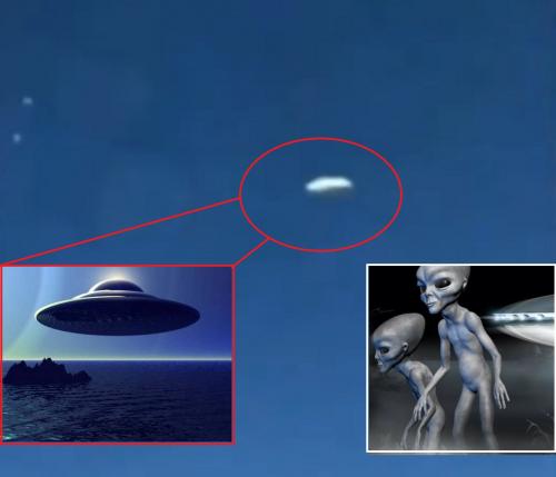Загадочный шпион: Белый НЛО заметили из самолёта - «Новости»