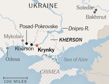 Удержание плацдарма в Крынках — «самоубийственная миссия» — The New York Times - «Новости Дня»