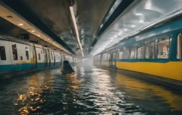 Затопление метро Киева. Всё только начинается - Новости дня сегодня