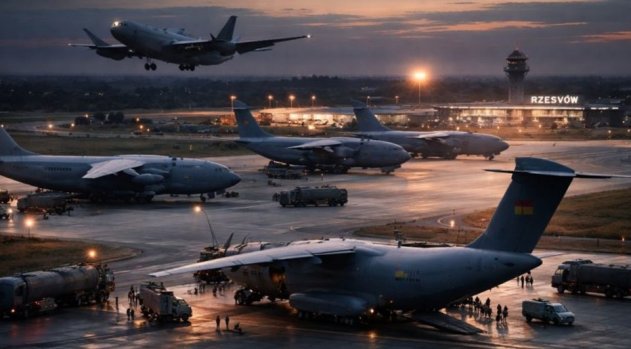 Что-то будет? НАТО стягивает авиацию в главный хаб снабжения ВСУ — в Жешуве фиксируют необычную активность - Новости дня сегодня